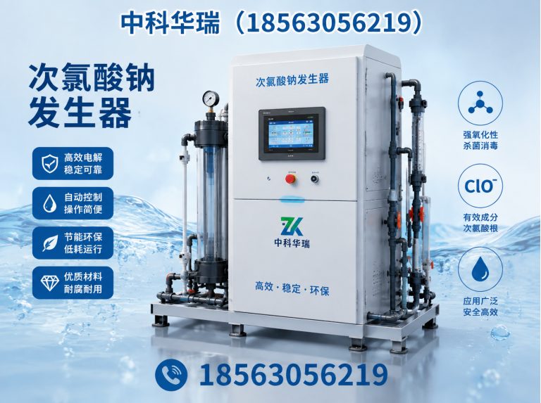 昌乐县次氯酸钠发生器展示图